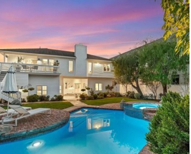 Backyard pool
